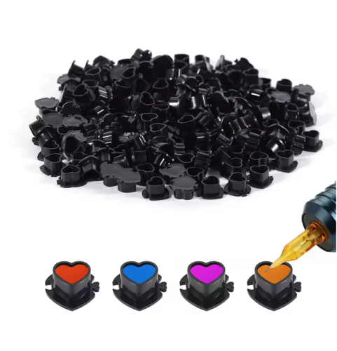 Modułowe Kubeczki do Tuszu w Kształcie Serca