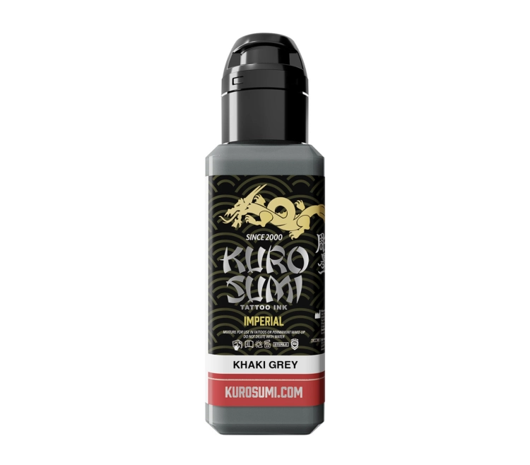 Kuro Sumi Imperial Khaki Grey - Tusz do tatuażu.png