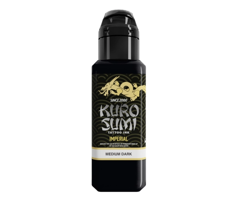 Kuro Sumi Imperial Medium Dark - Tusz do tatuażu, 44 ml.png