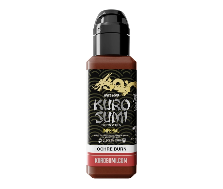 Kuro Sumi Imperial Ochre Burn - Tusz do tatuażu.png