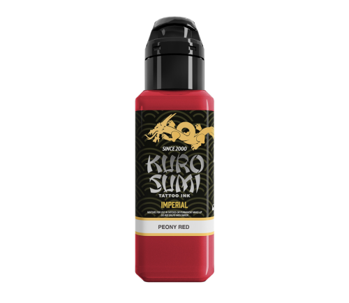 Kuro Sumi Imperial - Peony Red - Tusz do tatuażu.png