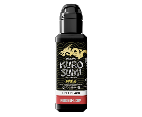 Kuro Sumi Imperial Hell Black - Tusz do tatuażu, 44 ml.png