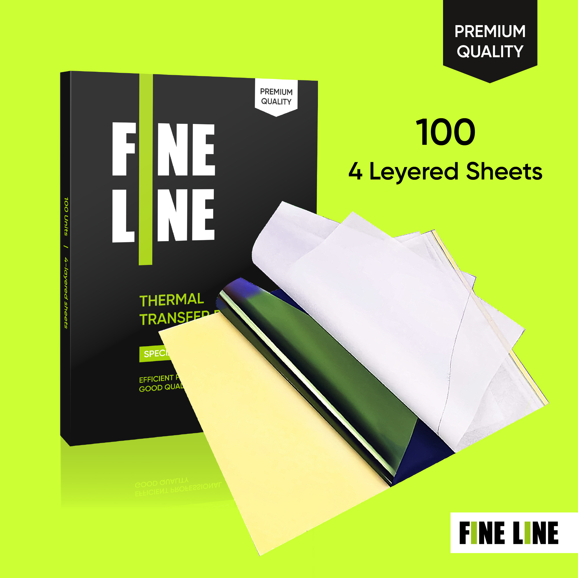 Wysokiej jakości papier transferowy do tatuażu